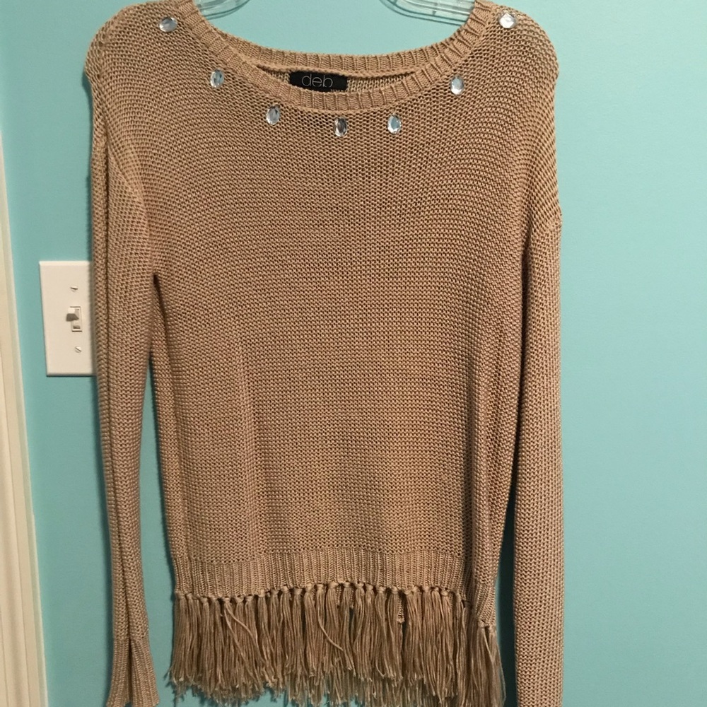 Deb Fringe Sweater